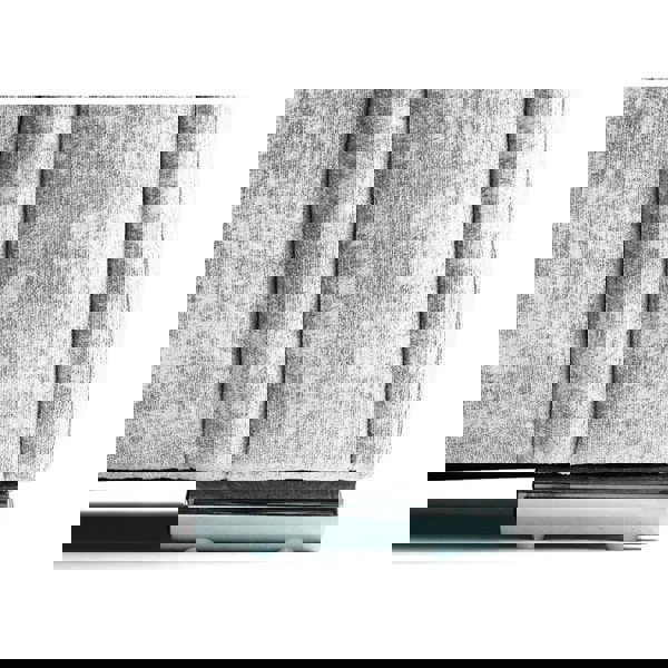 Chiswick Corner Sofa 4 Seater with Footstool - Silver Or Black - 5