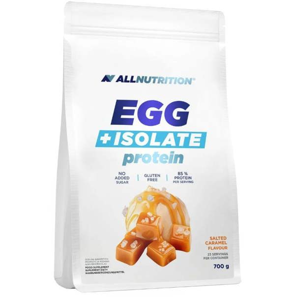 Allnutrition Egg + Isolate Protein, Salted Caramel - 700g