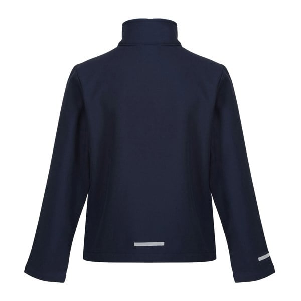 Regatta Boy's Ablaze 2 Layer Soft Shell Jacket - Navy/New Royal