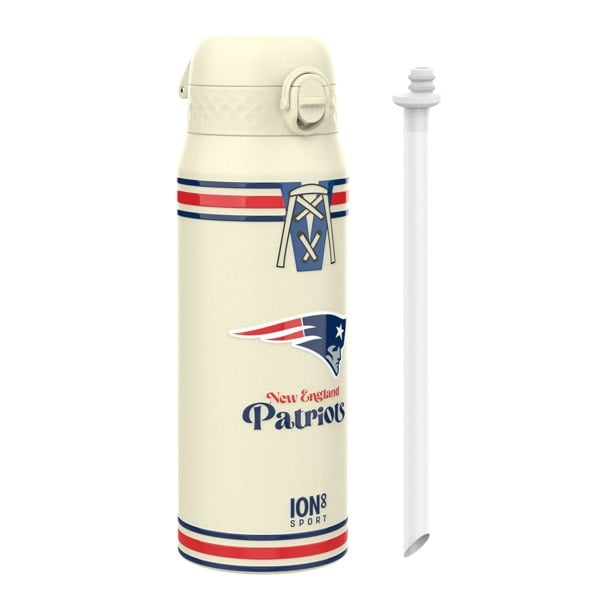 ION8 NFL x ION8 Insulated Steel Water Bottle, NFL Patriots, 750ml (24oz)