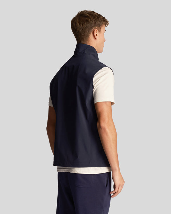 Lyle & Scott Softshell Gilet Jacket - Navy Blue