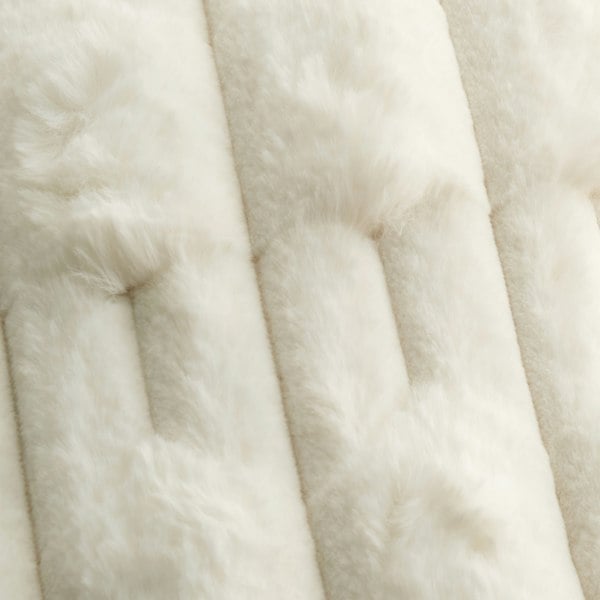 Bianca So Soft Carved Faux Fur Cushion