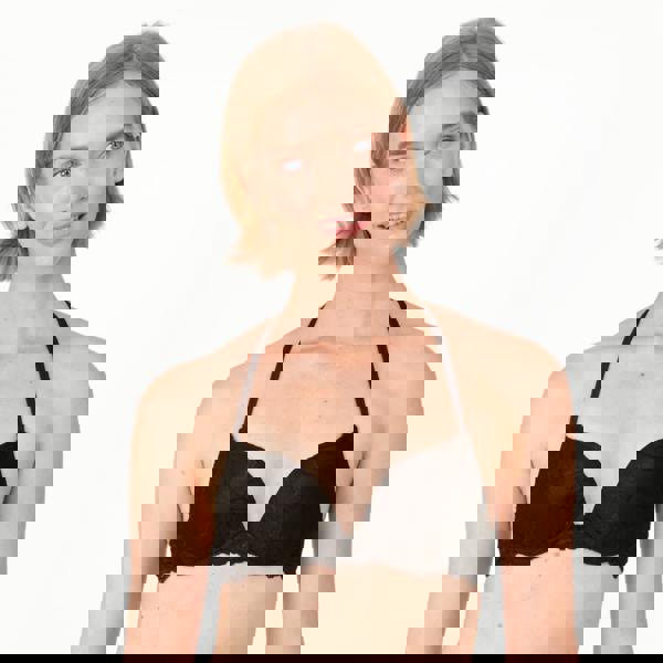 After Eden Anna Lace Single Boost Underwired Gel Bra Black