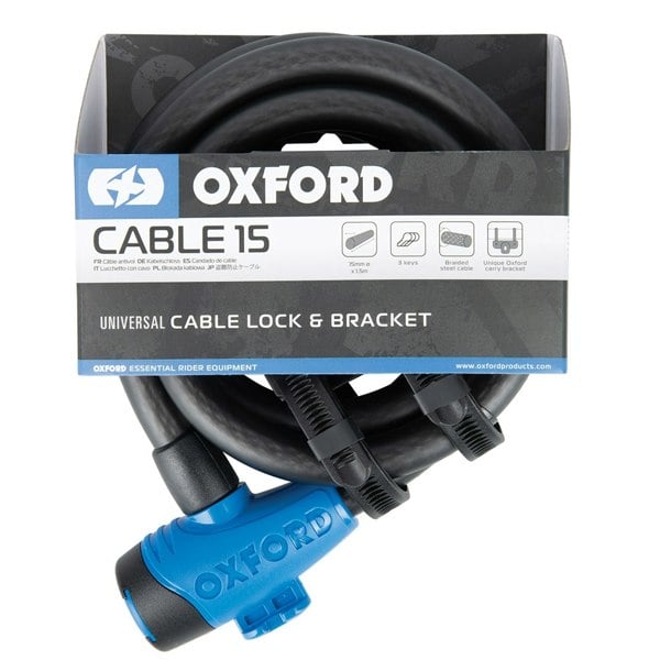 Oxford Cable15 (Smoke) 15mm x 1500mm