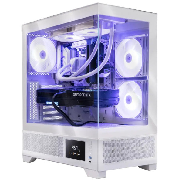 Wired2Fire Ryzen 7 RTX 5070 White Gaming PC