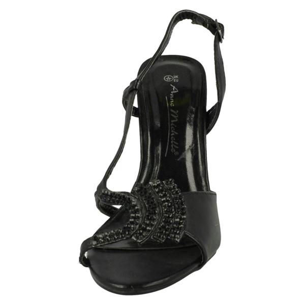 Anne Michelle Ladies Anne Michelle Strappy Heeled Sandals
