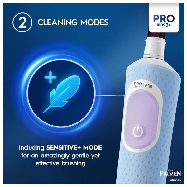 Oral-B Pro Kids Frozen Electric Toothbrush Designed By Braun
