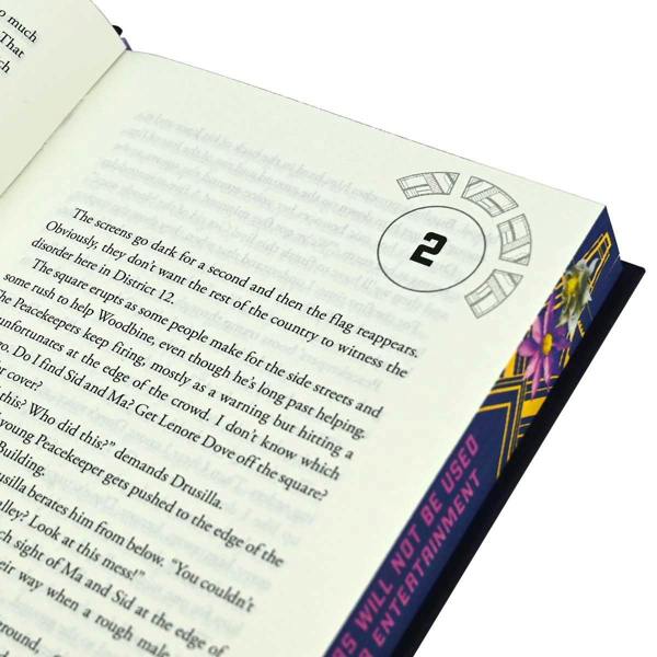 Sunrise on a Reaping (A Hunger Games Novel) by Suzanne Collins - Hardback Sprayed Edge Collector's Edition