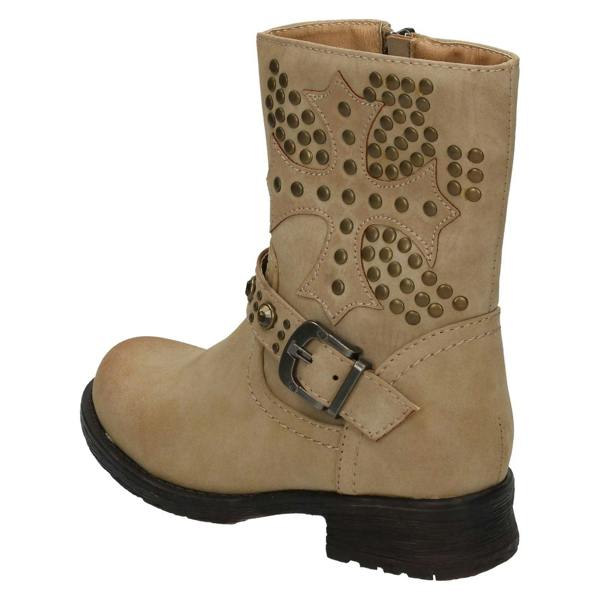 Spot On Girls Spot On Biker Style Studded Boots