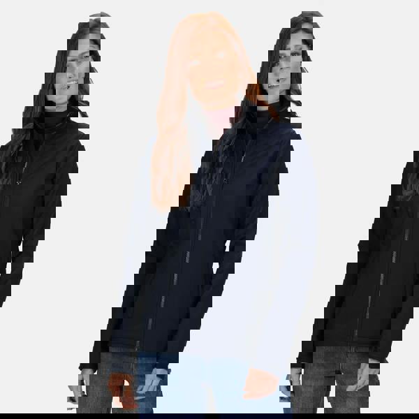 Regatta Professional Womens/Ladies 3 Layer Membrane Soft Shell Jacket - Navy - 