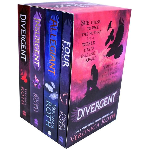 HarperCollins Divergent Insurgent Allegiant - 4 Books Collection Box Set By Veronica Roth