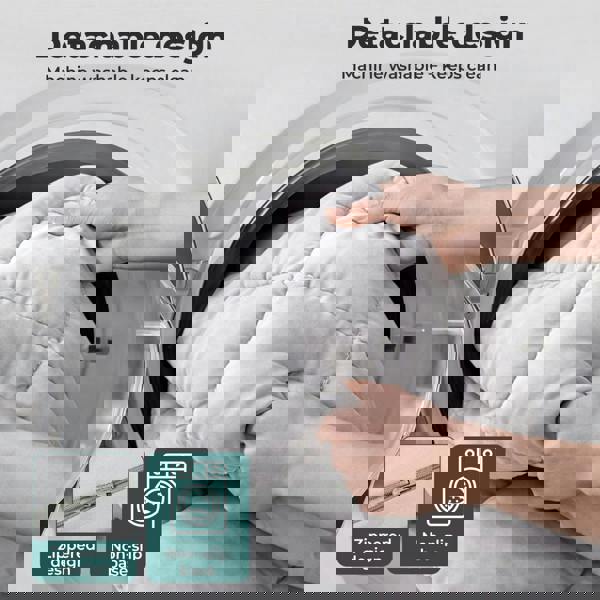 Lavio Folding Floor Mattress Bed Topper Single 10cm Roll Up for Caravan Camper