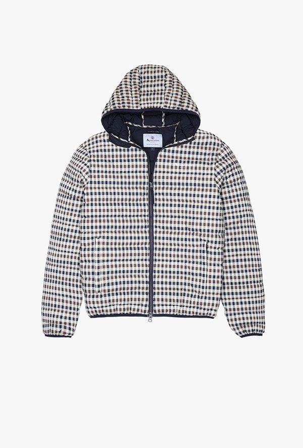 Aquascutum Hooded 100gsm Padded Jacket