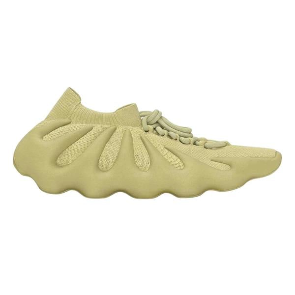 Yeezy Childrens/Kids 450 Logo Knitted Trainers - Yellow Sulphur - 