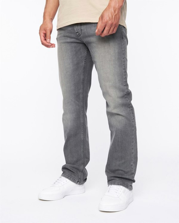 Duck and Cover Janstar Straight Leg Jeans Grey