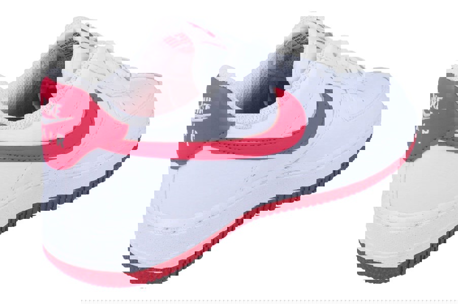 Nike Womens Air Force 1 07 Next Nature Trainers Dc9486  102 - White Easter Pink 102 - Photo 2