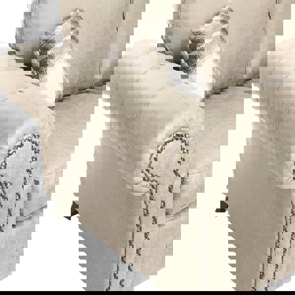 Oakland Marble Leather 3 Piece Sofa Suite - 5