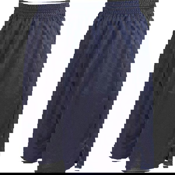 XS - NAVY Junior Soft Touch Elasticated Training Shorts Bottoms - Football Gym