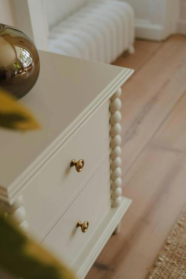 Statement Furniture Cromwell Bedside Table with Bobbin Design