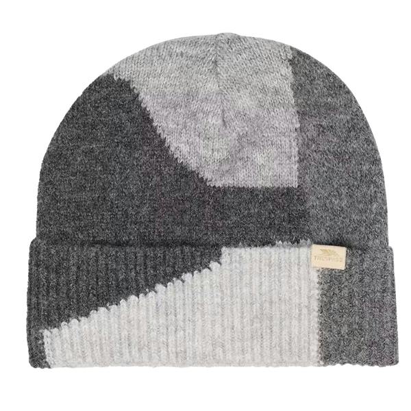 Trespass Womens/Ladies Rae Colour Block Knitted Beanie - Grey Marl - 