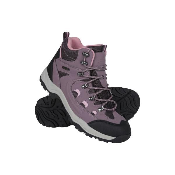 Mountain Warehouse Womens/Ladies Adventurer Waterproof Walking Boots - Lilac - 