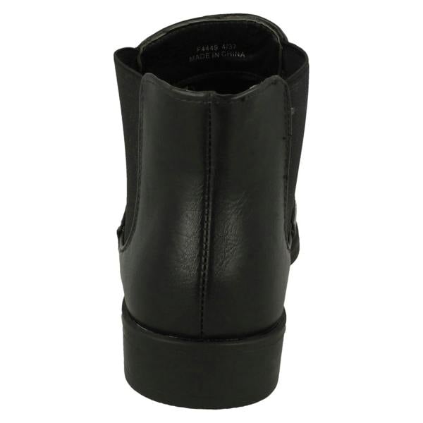 Spot On Ladies Spot On Gusset Chelsea Boots F4449