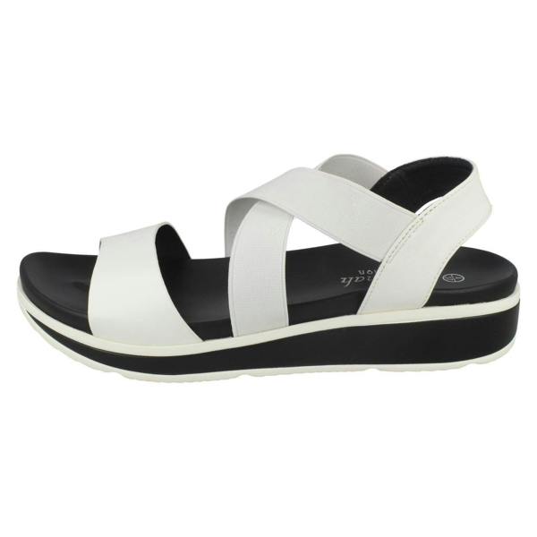 Savannah Ladies Savannah Low Wedge Sandals F10876