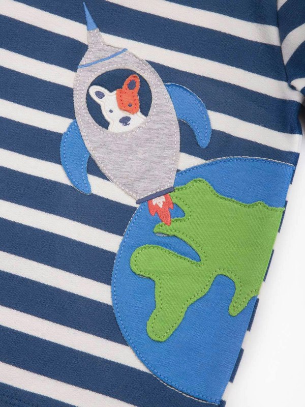 Kite Boys Organic Space Pup Sweatshirt