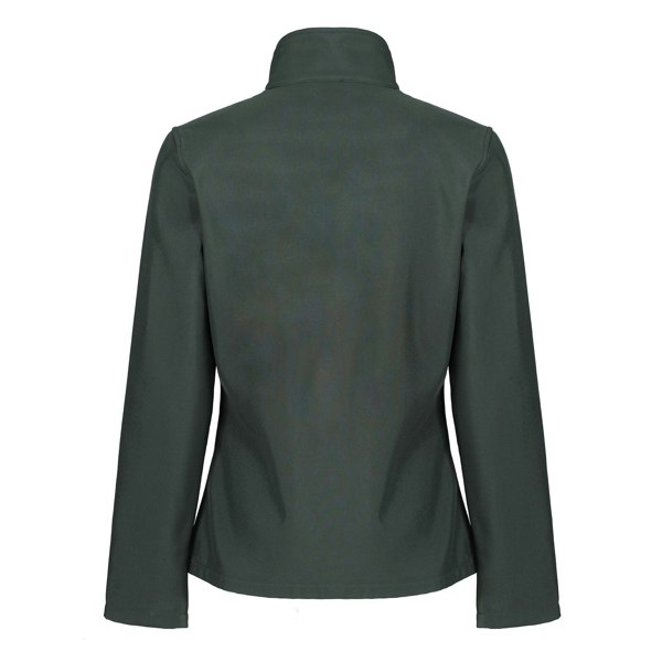 Regatta Womens/Ladies Ablaze Printable Soft Shell Jacket - Dark Spruce/Black