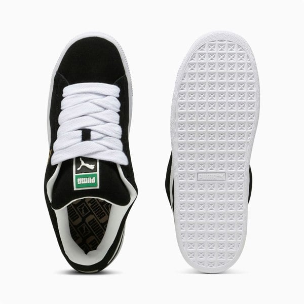 Puma 395205-02 Unisex Suede XL - Black/White