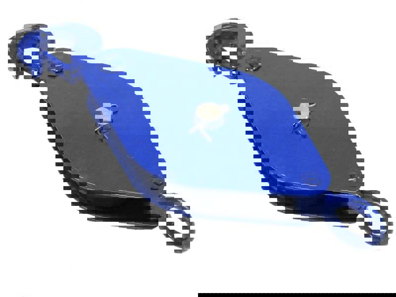 0.25 Ton 75MM London Pattern Pulley Block With Safety Hook - 12MM Wire Rope Safety Lifting Tested