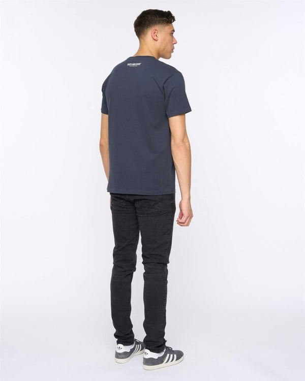 Duck and Cover Chellforth T-Shirt - Navy