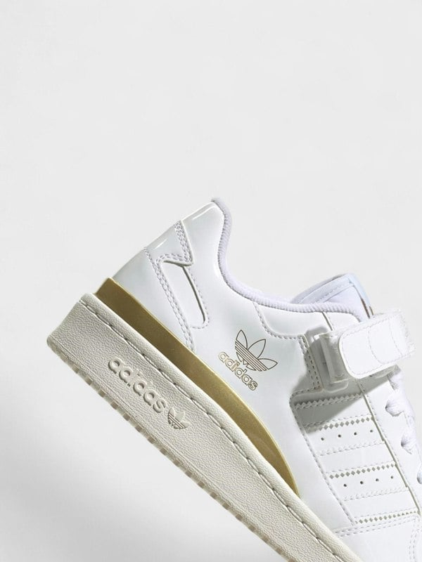 Adidas Forum Low White Matte Gold - Supplied FashionAdidas