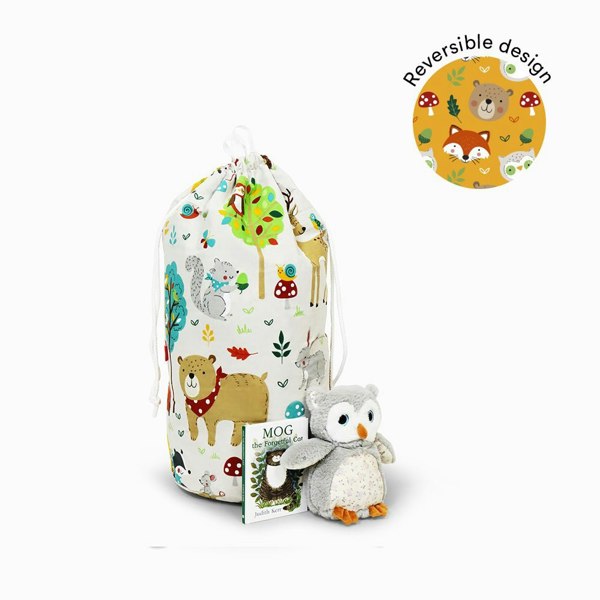 Woodland Friends Toy Storage Bag - Happy Linen Company