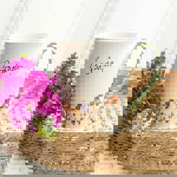 Serano Grandma Wildflower Pedestal Mug