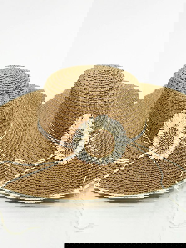 SVNX Sunflower Straw Sun Hat