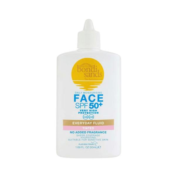 Bondi Sands Skin Care Bondi Sands Everyday Face Fluid Tinted SPF50+ (50ml)