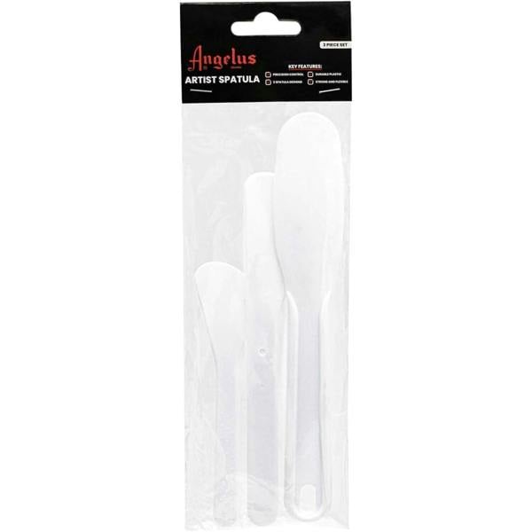 Angelus Spatula Pack - For Mixing Paints & Applying Products 3pc