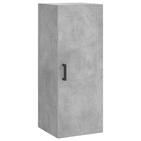 Berkfield Highboard Concrete Grey 34.5x34x180 cm Engineered Wood