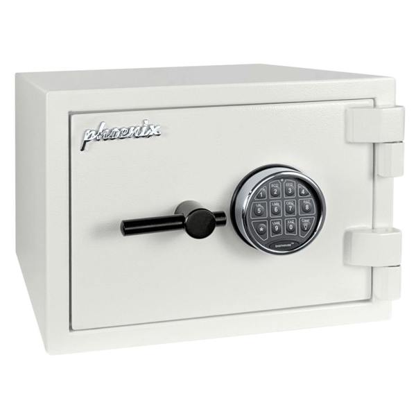 Phoenix Safe Phoenix Fortress SS1452E Security Safe in Scratch-resistant White Paint with VdS Certified Electronic Lock