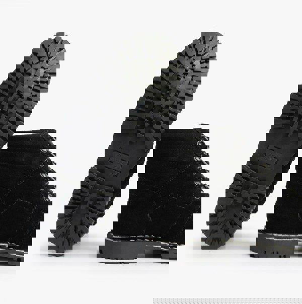 Popps TROOPER Mens Desert Boots Black