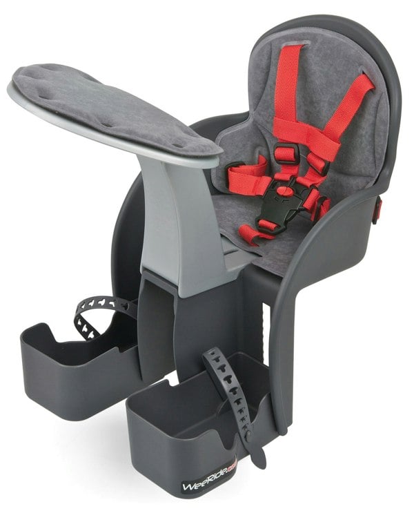 WeeRide Safe Front baby bike seat angle view