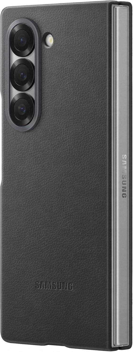 Samsung Galaxy Z Fold 6 Faux Leather/Kindsuit Case Grey - EF-VF956PJEGWW