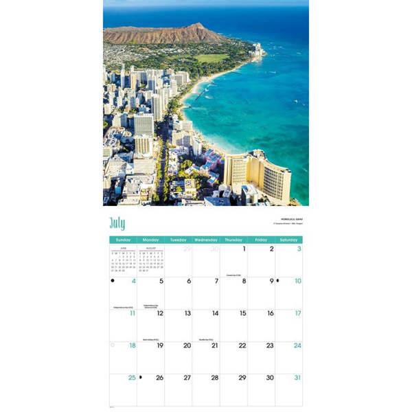 Hawaii Calendar 2027, Wall Calendars, Month To View, Travel, Gift
