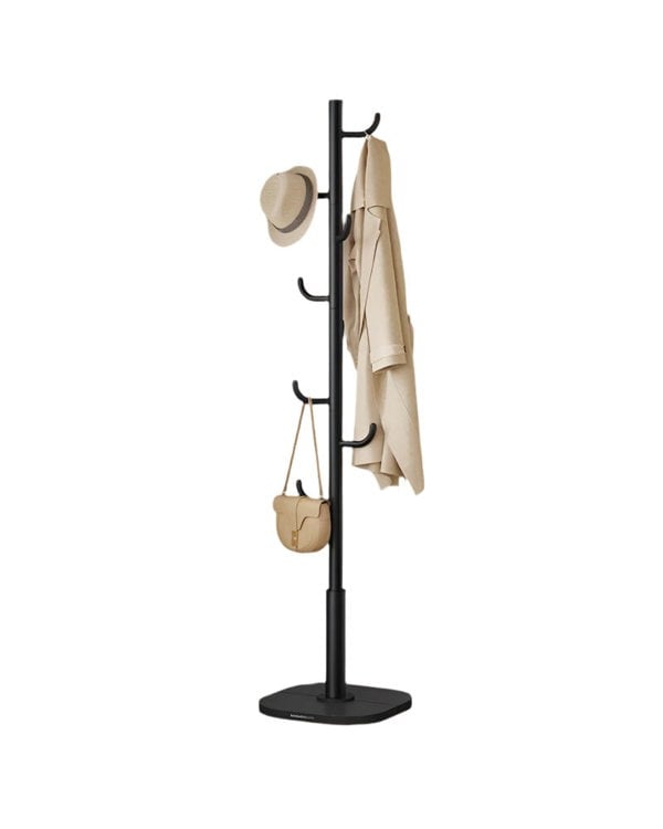 Modcraft Tall Cactus-Shaped Coat Rack – 8 Sturdy Hooks for Coats