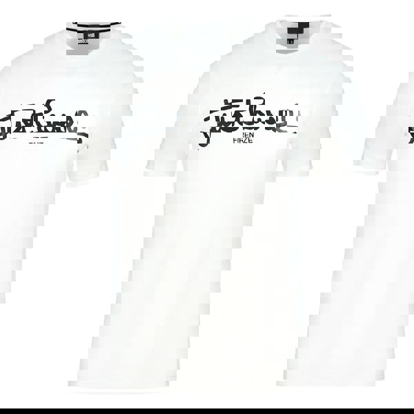 Just Cavalli Logo Signature White T-Shirt