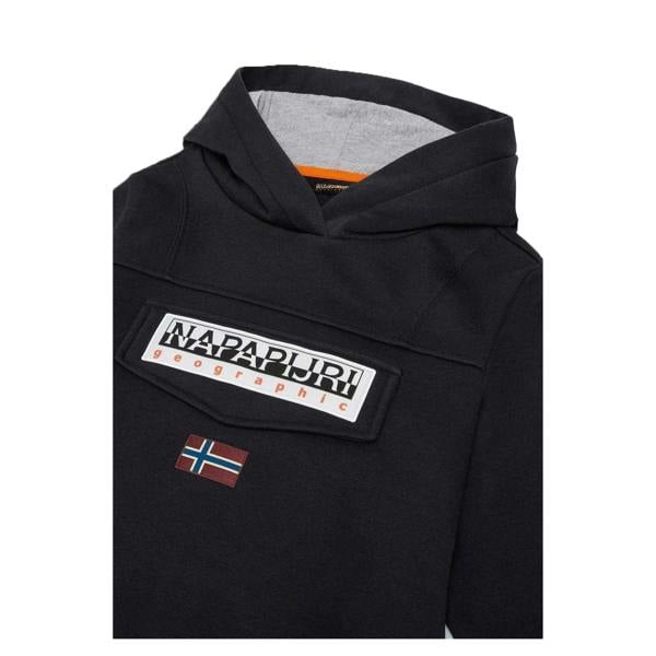 Napapijri Childrens/Kids Burgee Hoodie - Black - 