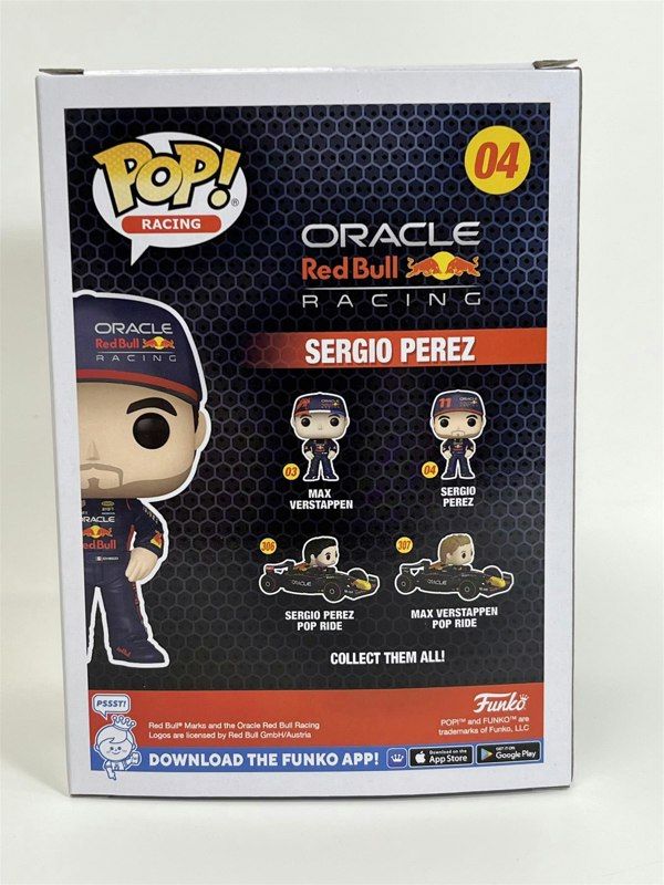 Funko Formula 1 Sergio Perez 9 cm Figure Oracle Red Bull Racing Funko Pop FK72269