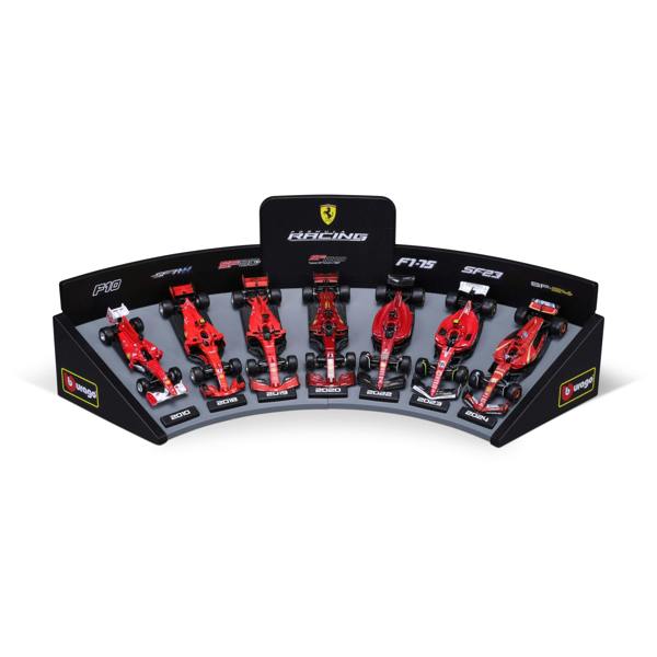 1:43 F1 Ferrari Deluxe Gift Set With Display Stand
