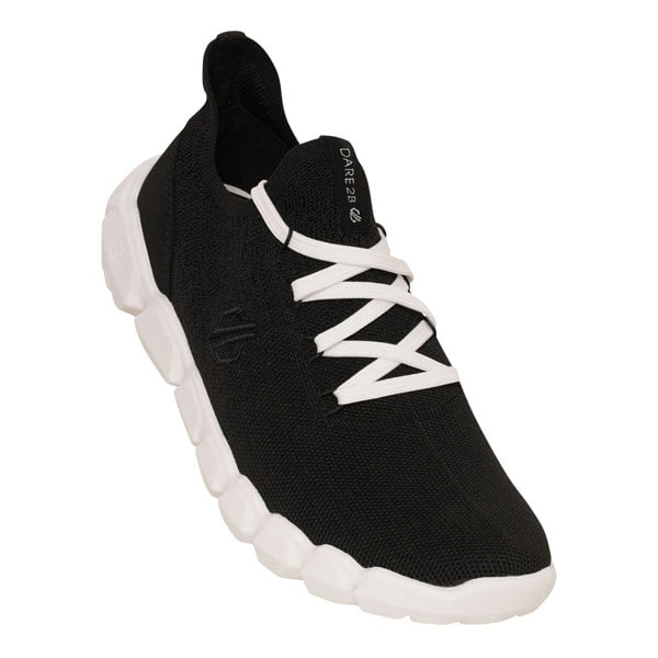 Dare 2B Womens Hex-At Knitted Recycled Trainers - Black/White